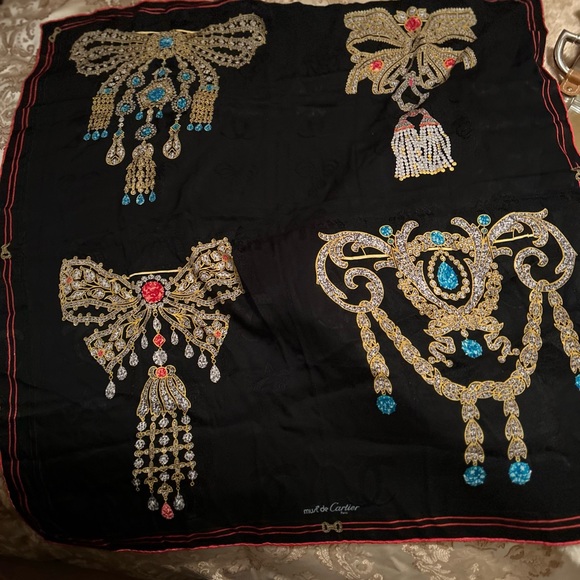 CARTIER RARE SCARF - Picture 5 of 5